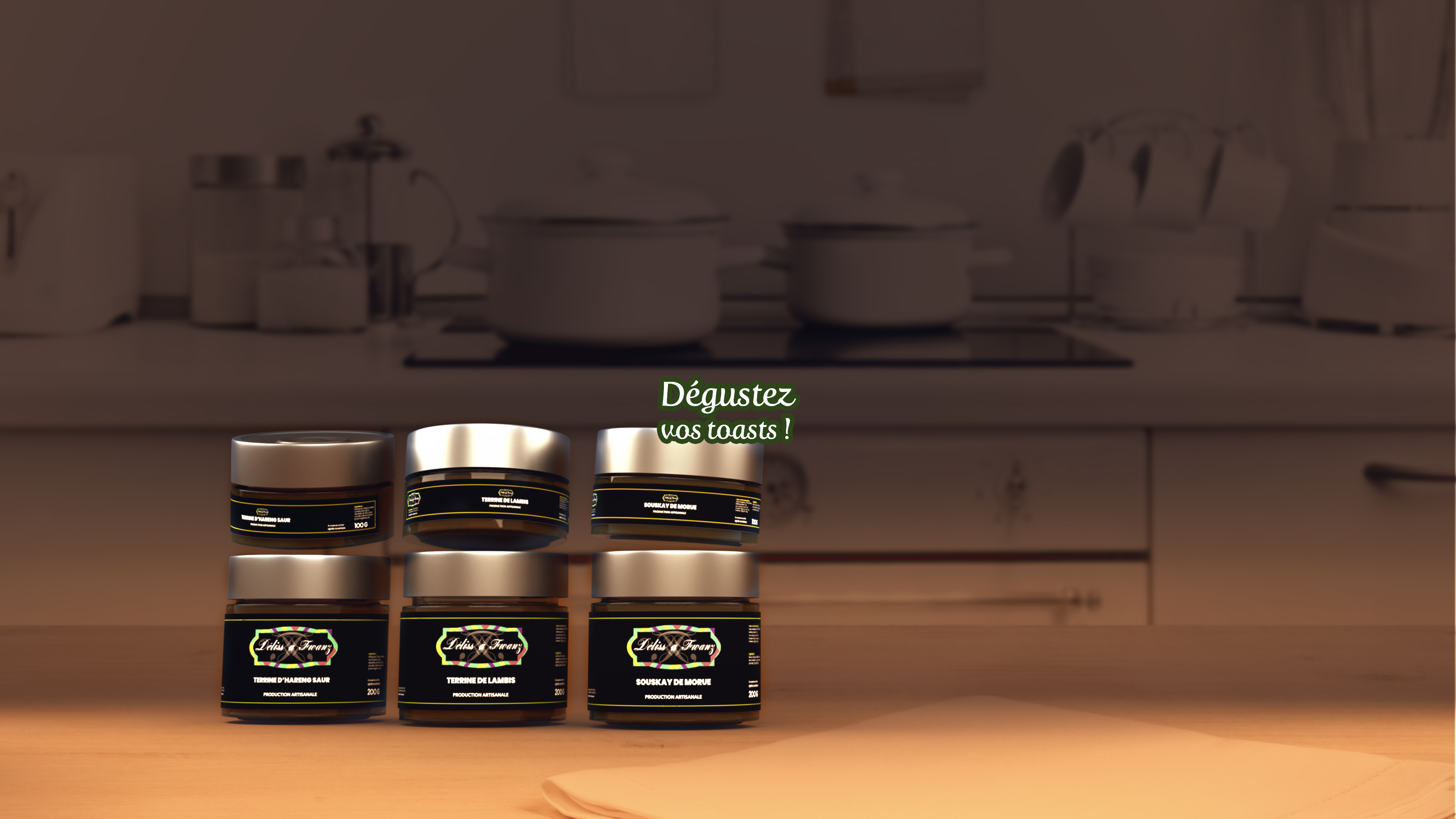 Dégustez vos toasts !